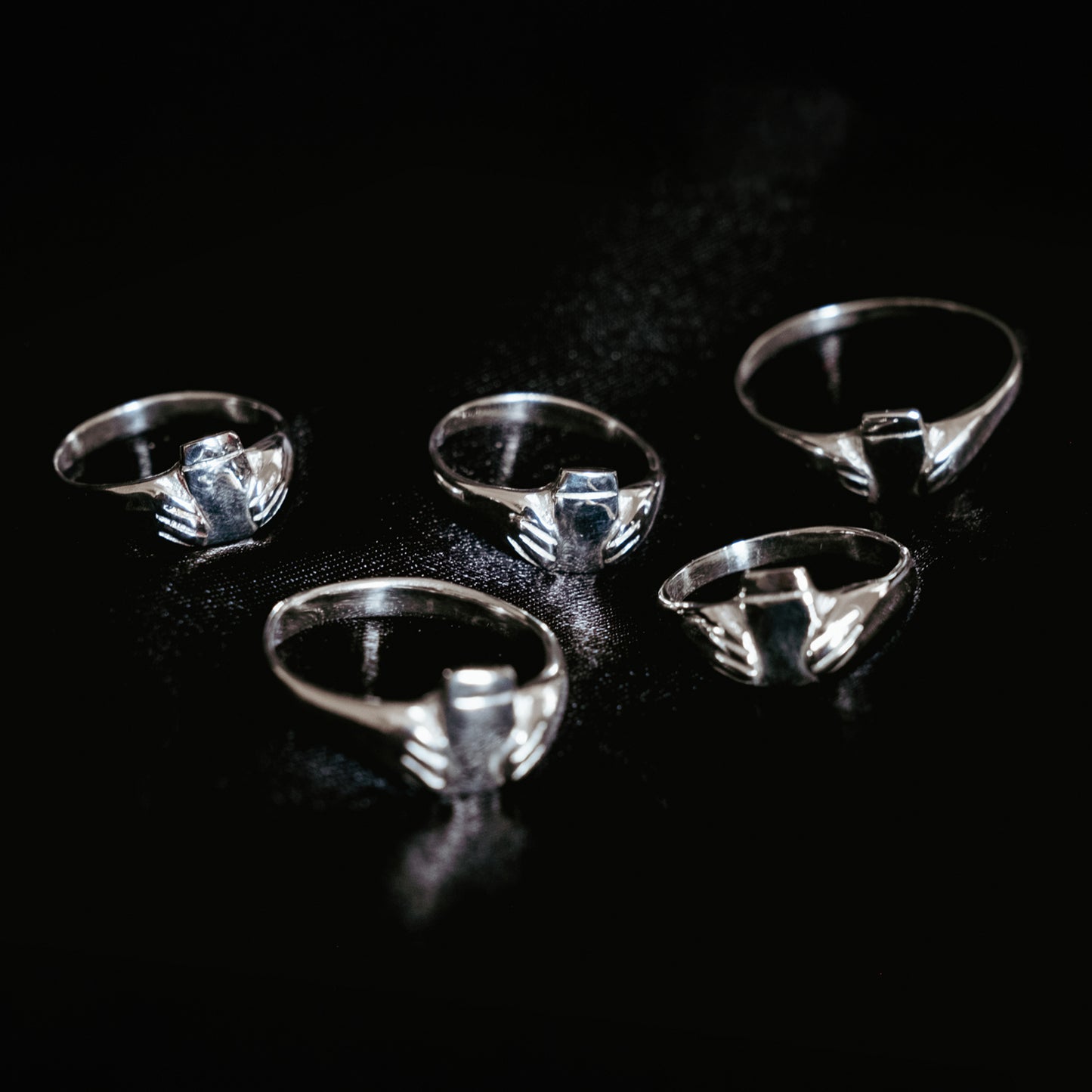 The Pint Claddagh - Sterling Silver