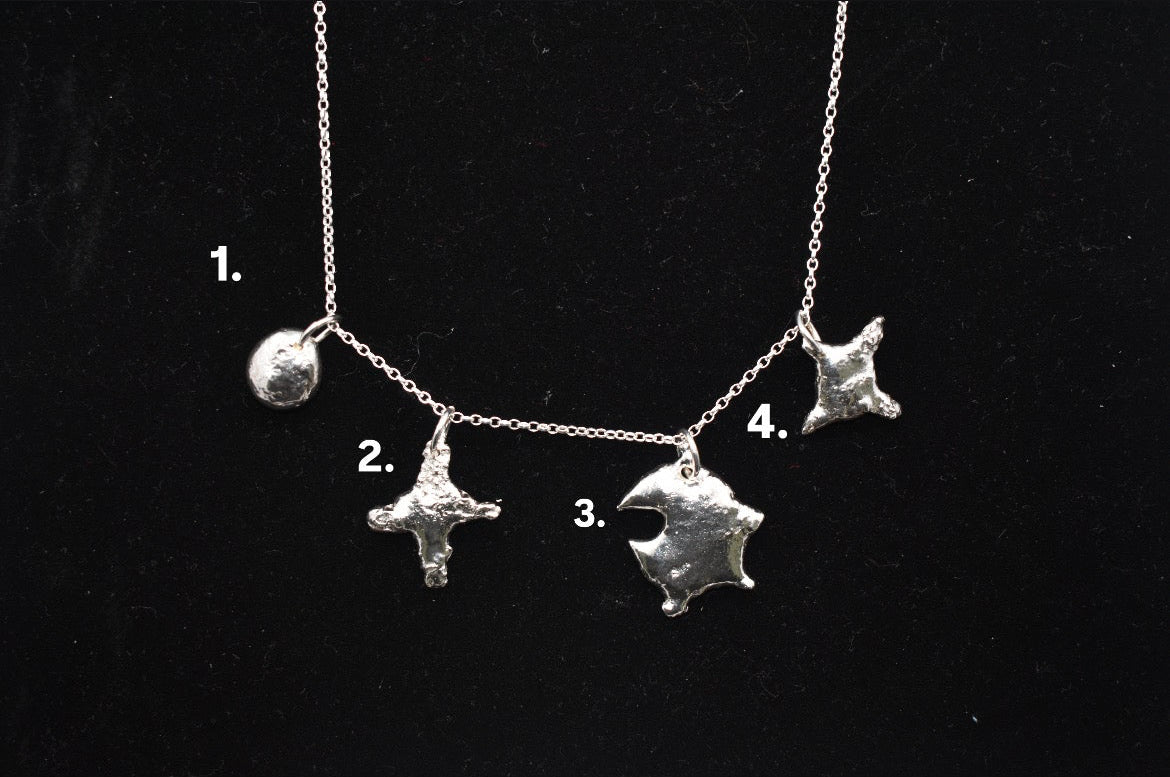 Recycled Molten Pendant