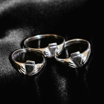 The Pint Claddagh - Sterling Silver