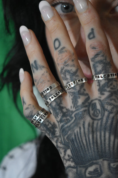 FREE PALESTINE RING