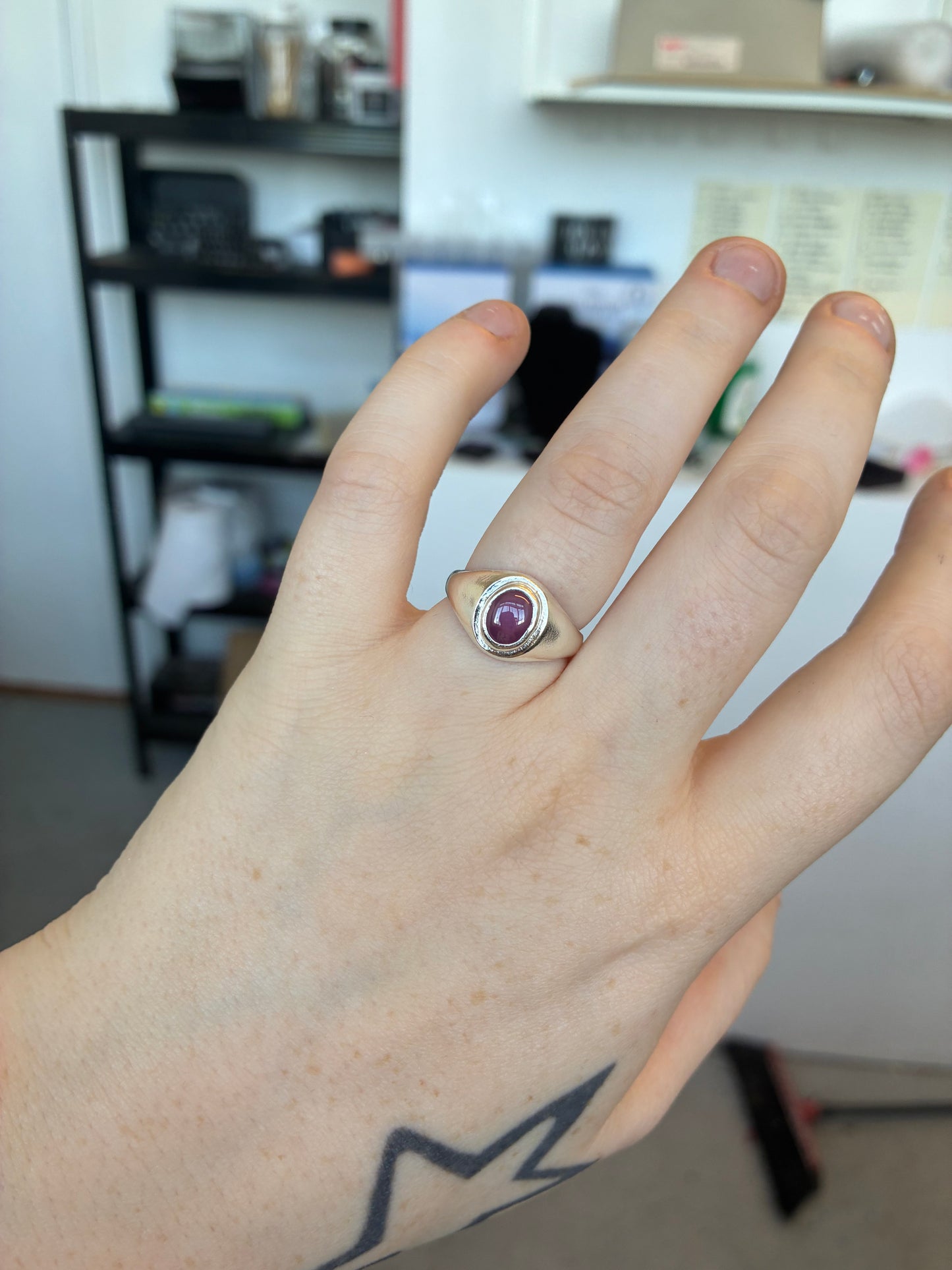 Star Ruby Ring