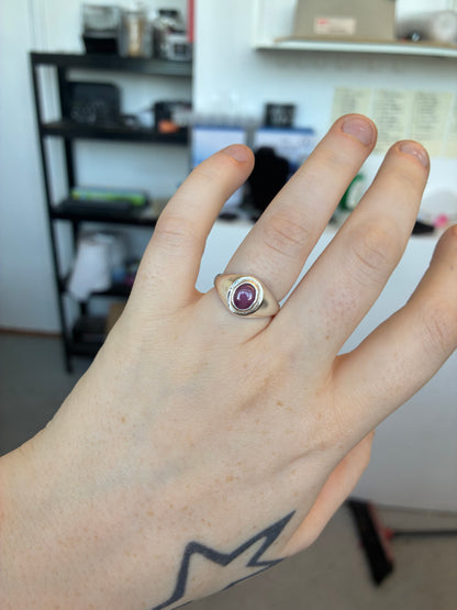 Star Ruby Ring