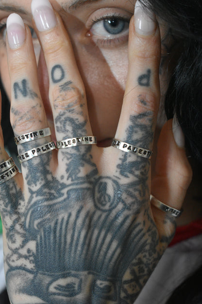 FREE PALESTINE RING