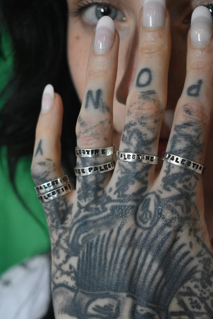 FREE PALESTINE RING
