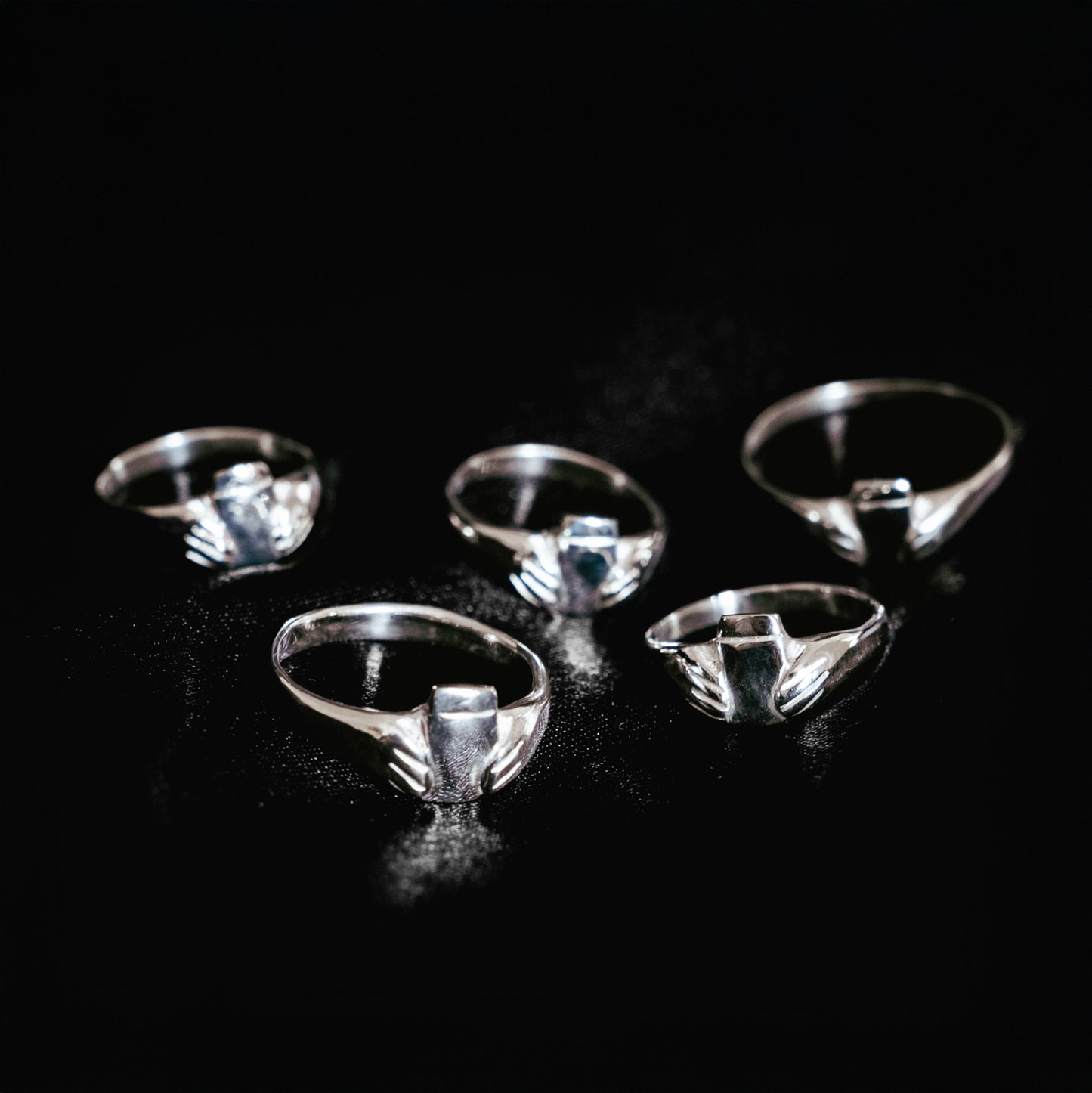 The Pint Claddagh - Sterling Silver