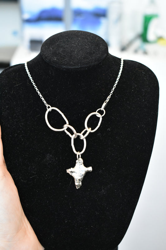 Chainmail Star Necklace