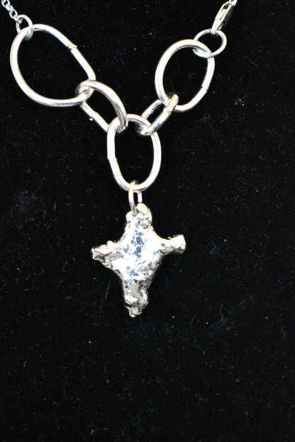 Chainmail Star Necklace