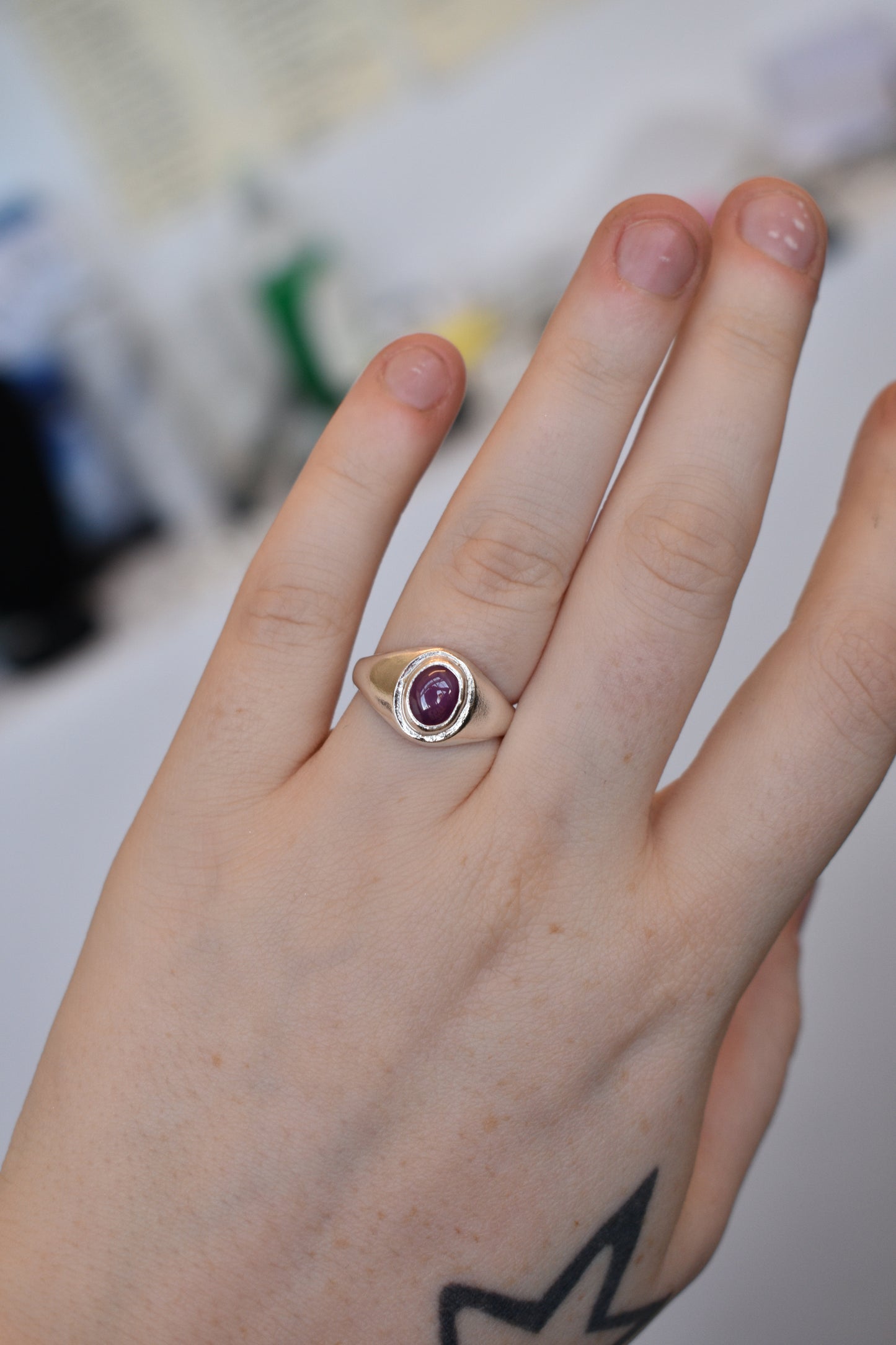 Star Ruby Ring