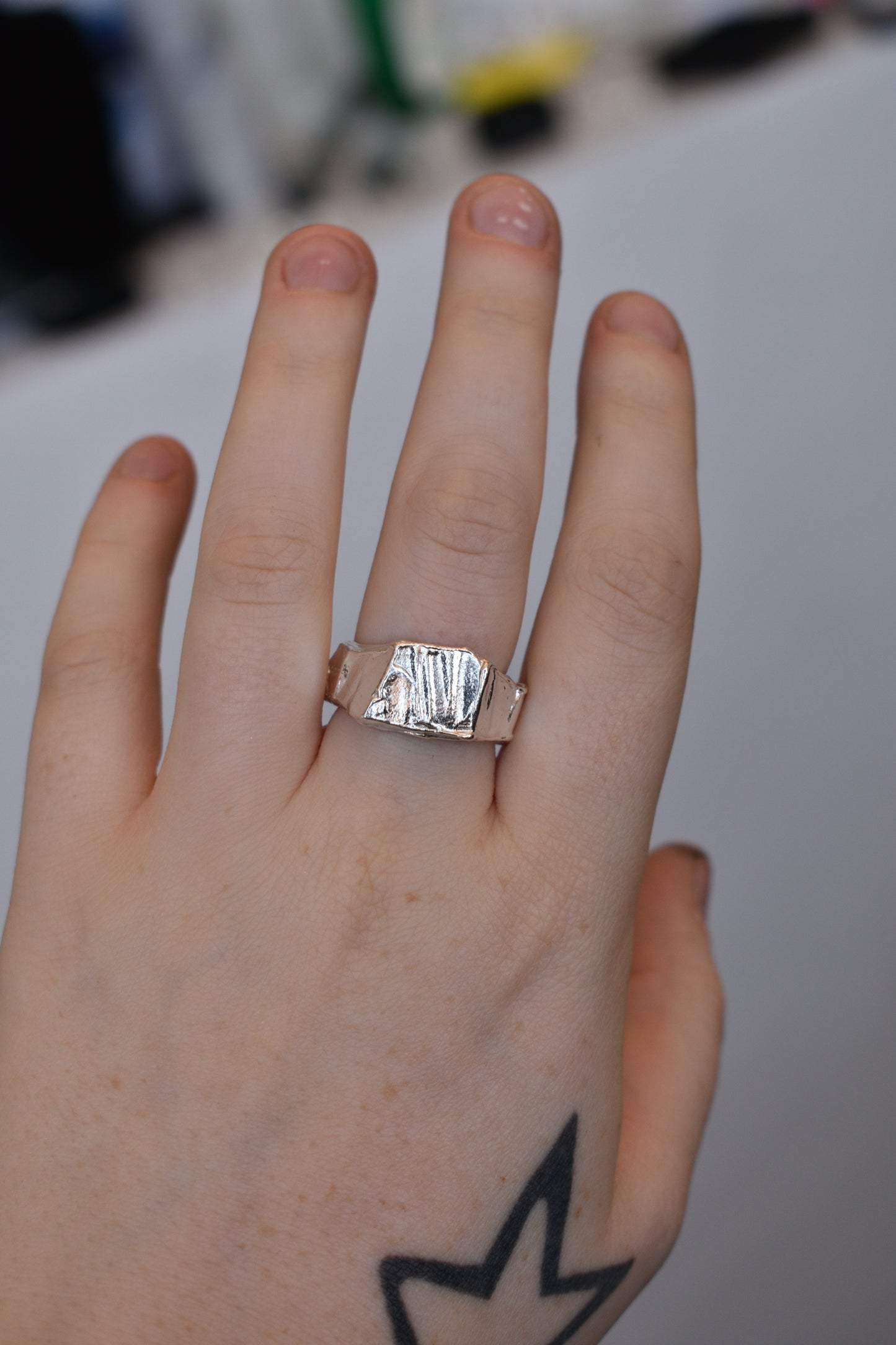 Abstract Signet Ring