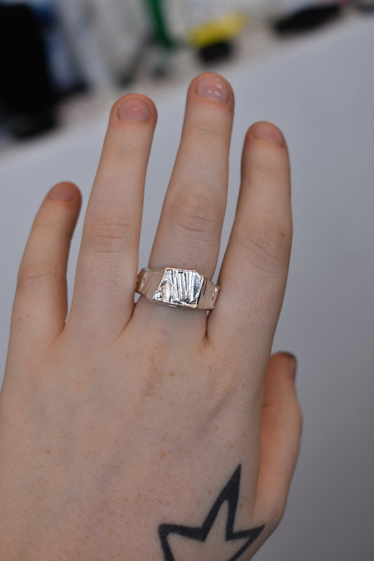 Abstract Signet Ring
