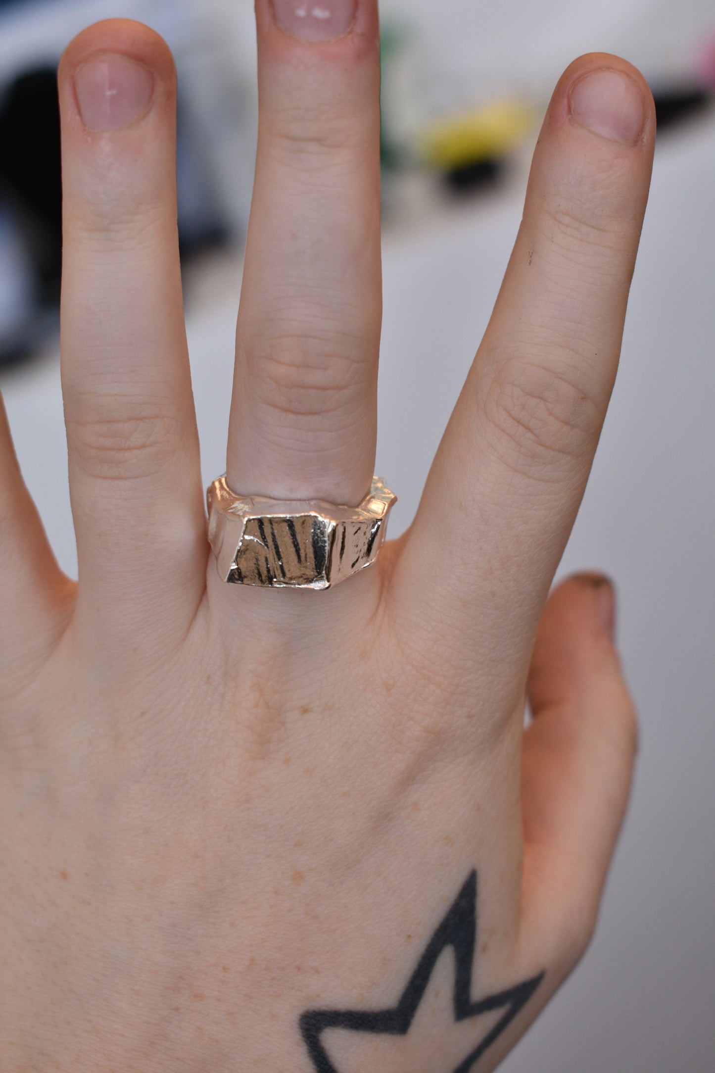 Abstract Signet Ring