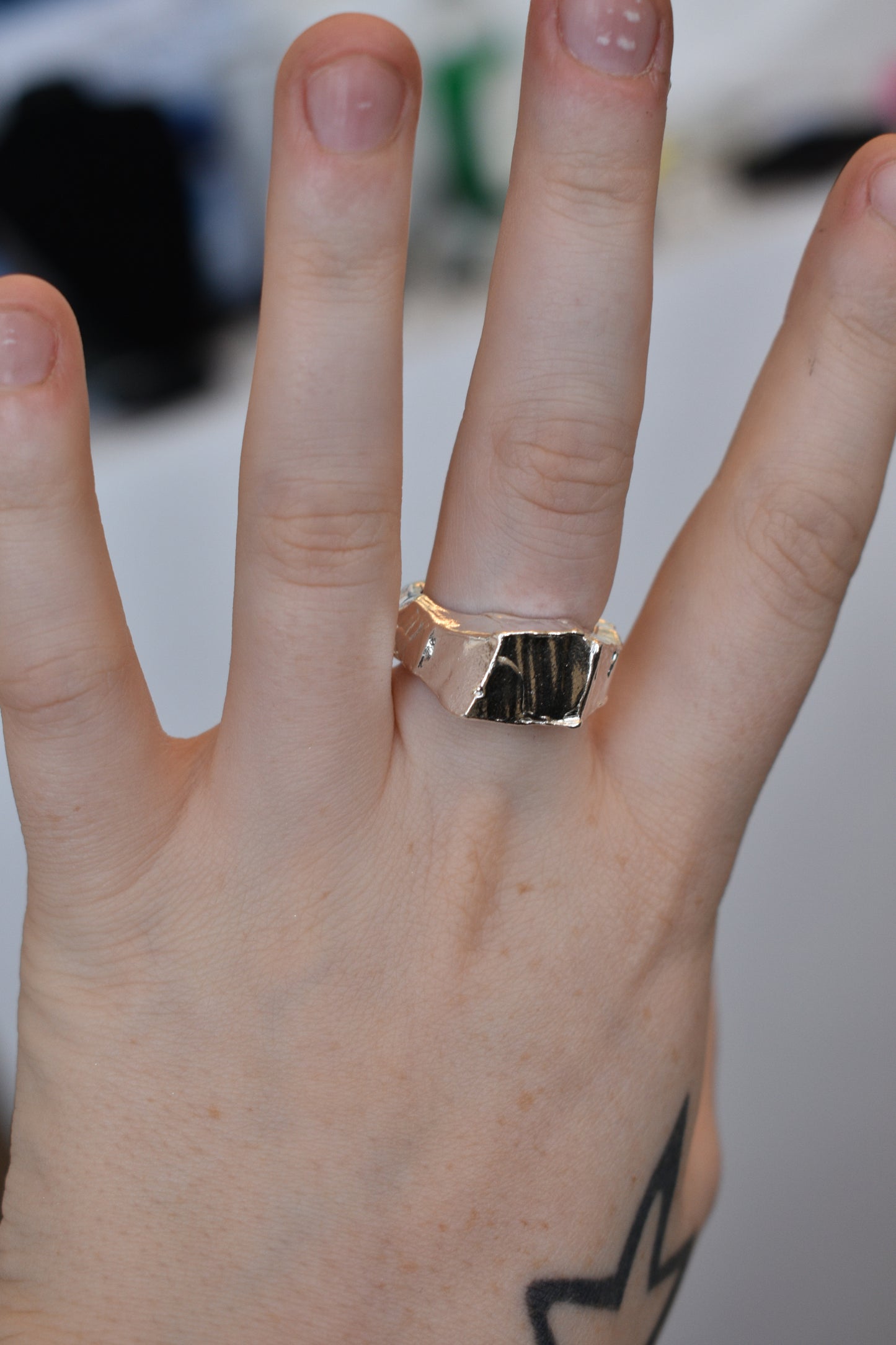 Abstract Signet Ring