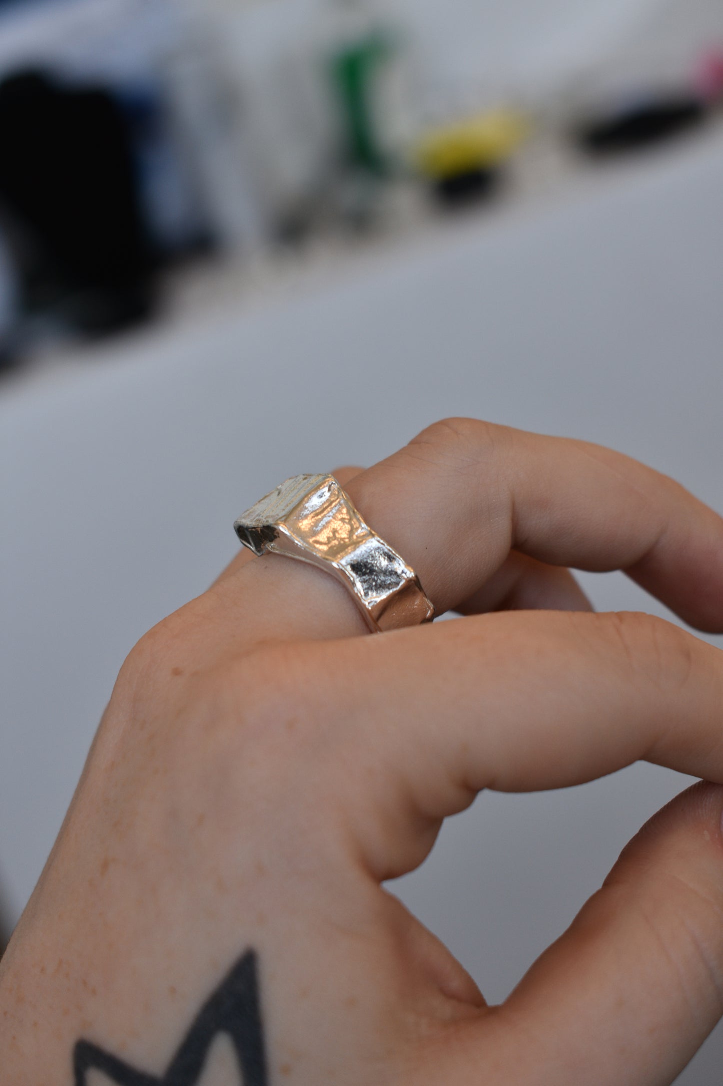 Abstract Signet Ring