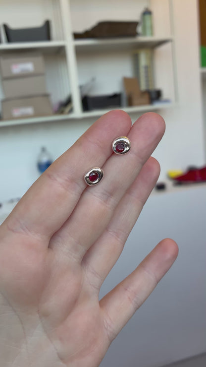 Ruby Studs