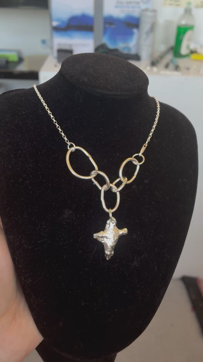 Chainmail Star Necklace